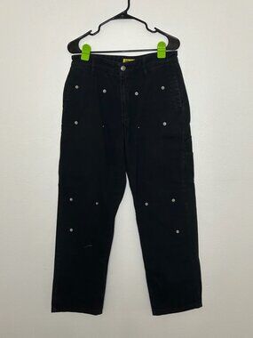 Chinatown Market Studded Black Carpenter Pants Size M